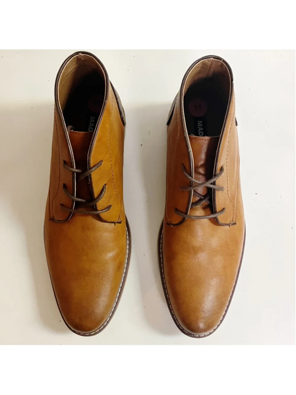 Casual Office Madden Mens Mid-top Ankle Chukka Boots SIZE 11 Brown Streetwear
